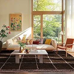 Tapetes felpudos - Lana Natural Cotton Shaggy (marrom)