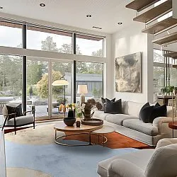 Tapete Wilton - Lazio (azul claro)