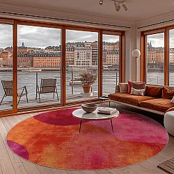 Tapetes redondos - Lazio (rosa)