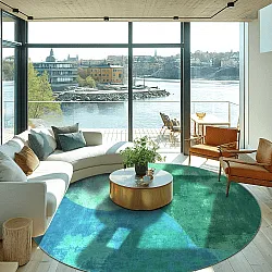 Tapete redondo - Lazio (verde)