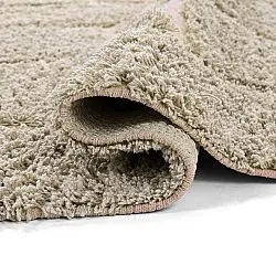 Tapetes felpudos - Lindley Natural Cotton Shaggy (bež/roza)