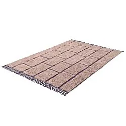 Tapetes felpudos - Lindley Natural Cotton Shaggy (roza/vijolična)