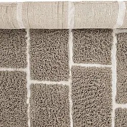 Tapetes felpudos - Lindley Natural Cotton Shaggy (taupe/siva)