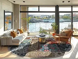 Tapete redondo - Linosa (multicolorido)