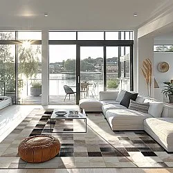 Tapete Wilton - Livada (branco/multicolorido)