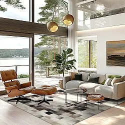 Tapete Wilton - Livada (branco/multicolorido)