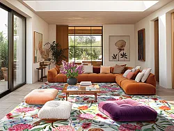 Tapete Wilton - Lois (rosa/multi)