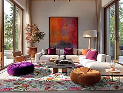 Tapete Wilton - Lois (rosa/multi)