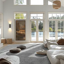 Tapete Wilton - Lynton (cinza)