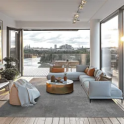 Tapete Wilton - Lynton (cinza)