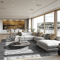 Tapete Wilton - Manouba (cinza)