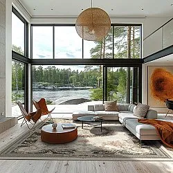 Tapete Wilton - Marand (cinza/bege)