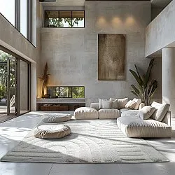 Tapetes felpudos - Margo Natural Cotton Shaggy (offwhite)