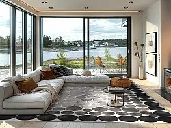 Tapete Wilton - Marineo (cinza)