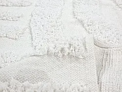 Tapete redondo - Margo Natural Cotton Shaggy (offwhite)