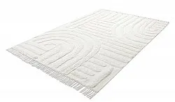 Tapetes felpudos - Mavis Natural Cotton Shaggy (offwhite)