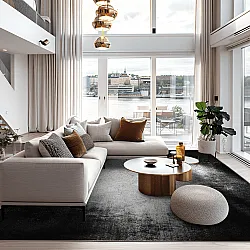 Tapete Wilton - Megara (cinza)