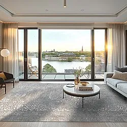 Tapete Wilton - Milazzo (cinza)