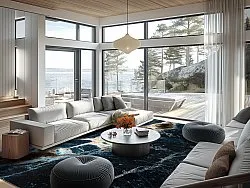 Tapete Wilton - Narbolia (azul/multicolorido)