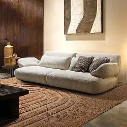 Tapetes felpudos - Navarra Natural Cotton Shaggy (bege)