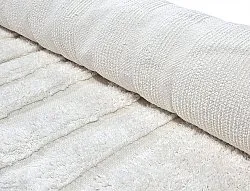 Tapete redondo - Navarra Natural Cotton Shaggy (branco)