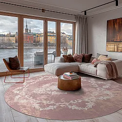 Tapete redondo - Nefta (rosa)