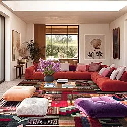 Tapete Wilton - Netanya (multicolorido)