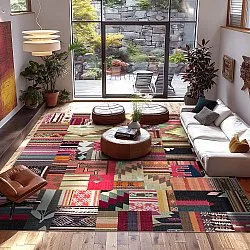 Tapete Wilton - Netanya (multicolorido)