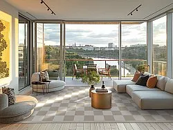 Tapete Wilton - Nevada (bege/branco)