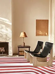 Tapete Wilton - Obidos (vermelho/branco)