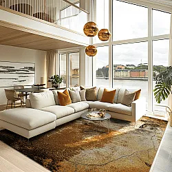 Tapete Wilton - Olivera (marrom)