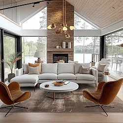 Tapete Wilton - Olmedo (cinza/bege)