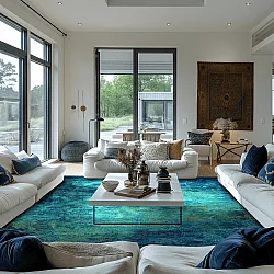 Tapete Wilton - Pardos (azul)