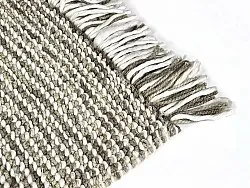 Tapete de lã - Plockton (cinza/branco/verde)