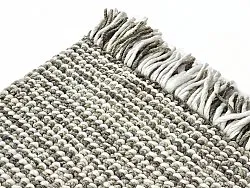 Tapete de lã - Plockton (cinza/branco/verde)