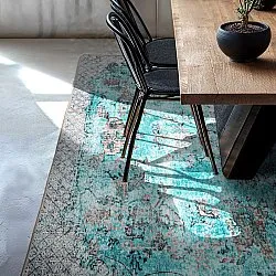 Tapete Wilton - Rosalie (azul)