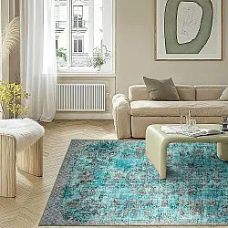 Tapete Wilton - Rosalie (azul)