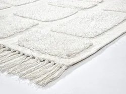 Tapetes felpudos - Salem Natural Cotton Shaggy (offwhite)