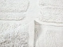 Tapetes felpudos - Salem Natural Cotton Shaggy (offwhite)