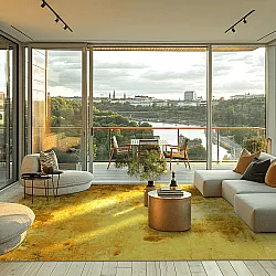 Tapete Wilton - Salitto (dourado)