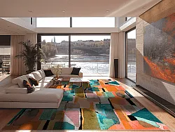 Tapete Wilton - Salome (orange/multi)