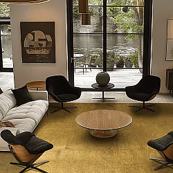 Tapete Wilton - Saranda (dourado)