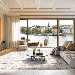 Tapete Wilton - Selcuk (bege)