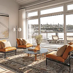 Tapete Wilton - Siliana (bege)