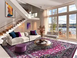 Tapete Wilton - Siliana (rosa)