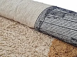 Tapete redondo - Sion Natural Cotton Shaggy (multi)