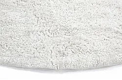 Tapete redondo - Sion Natural Cotton Shaggy (offwhite)
