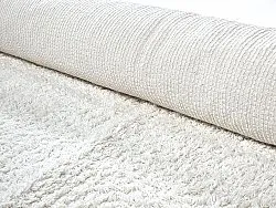 Tapete redondo - Sion Natural Cotton Shaggy (offwhite)