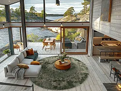 Tapete redondo - Taknis (verde)