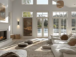 Tapete Wilton - Taknis (ljusbeige)